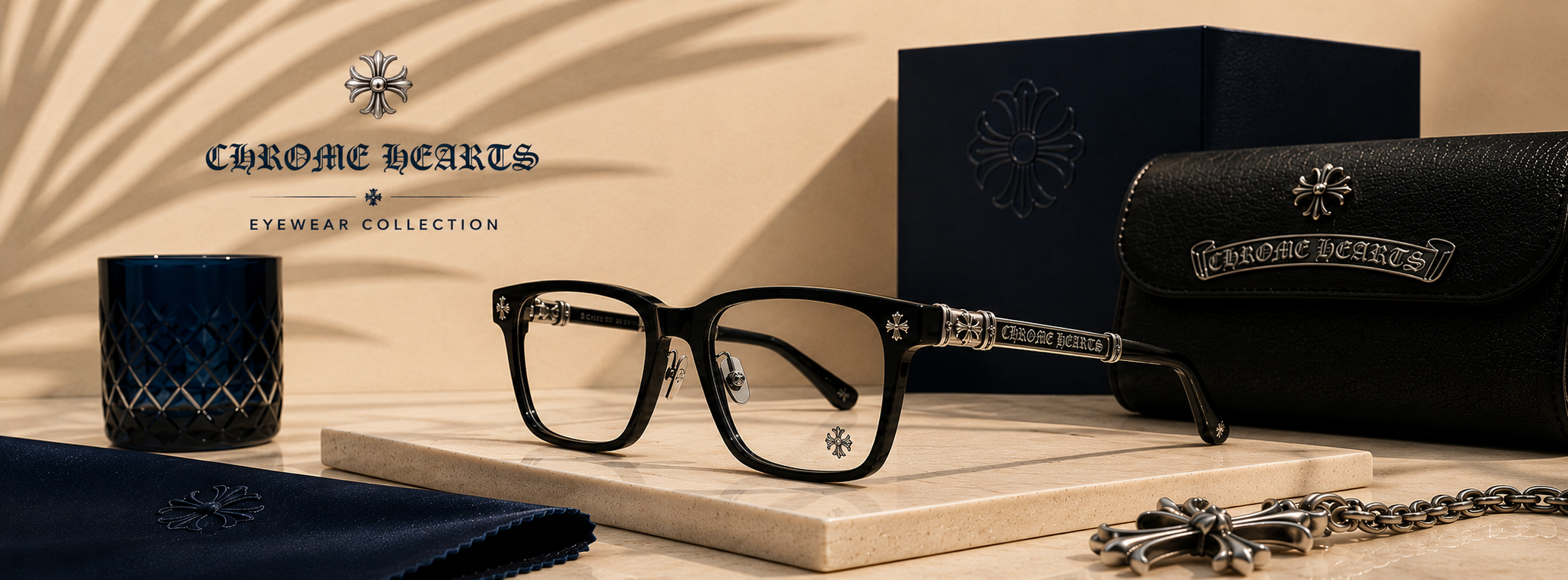 Chrome Hearts glass 