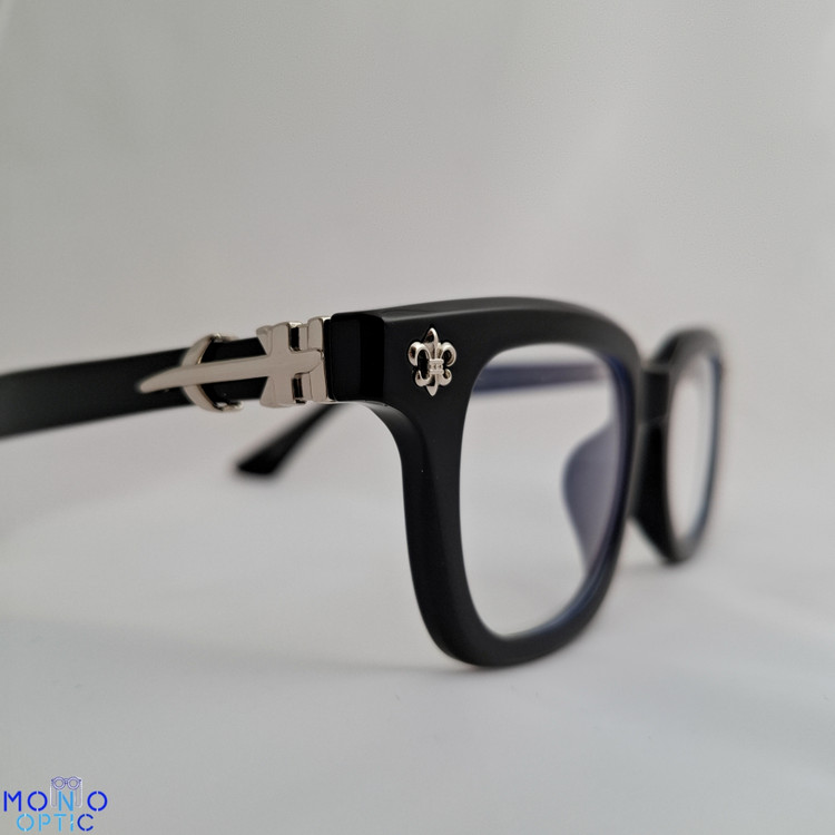 عینک طبی بلوکات بدون نمرهChrome Heartsکد۹۲۰۳